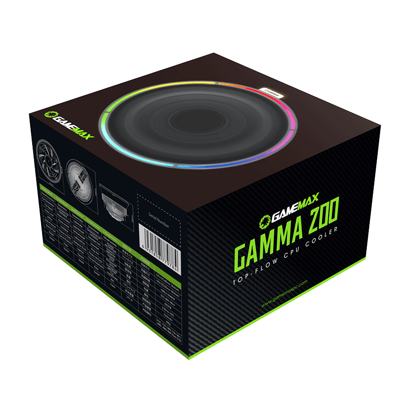 Cpu Cooler Gamemax Gamma Rgb