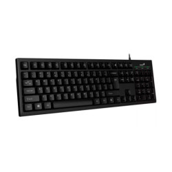 TECLADO GENIUS USB KB-100 INTELIGENTE CON TECLA GENIUS SMART