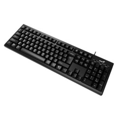 TECLADO GENIUS USB KB-100 INTELIGENTE CON TECLA GENIUS SMART