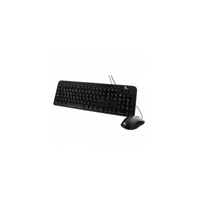 Combo Teclado y Mouse USB Multimedia XTECH