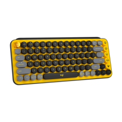 Teclado Logitech Pop Keys Mecanico Yellow