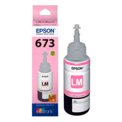 TINTA ORIGINAL EPSON T673 LIGHT MAGENTA L800 805 810 850 1800