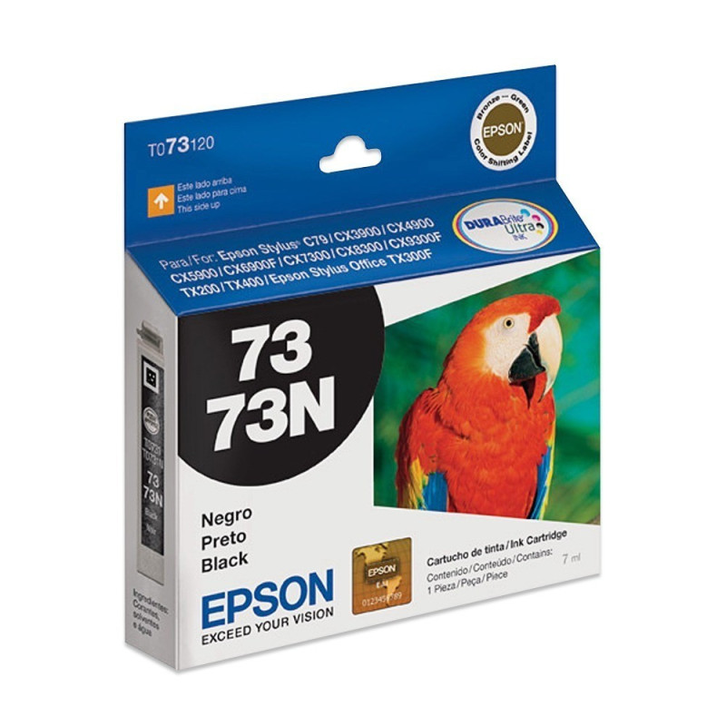 CARTUCHO EPSON 73N 731 NEGRO