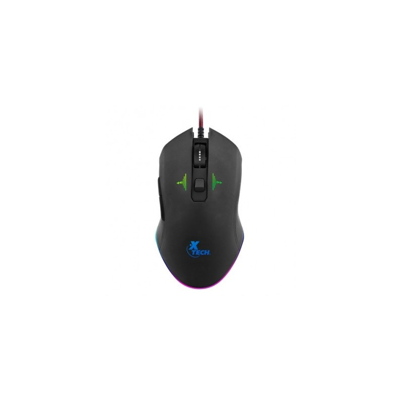 MOUSE XTECH ÓPTICO VENOM ILUMINADO 6 BOTONES XTM-710