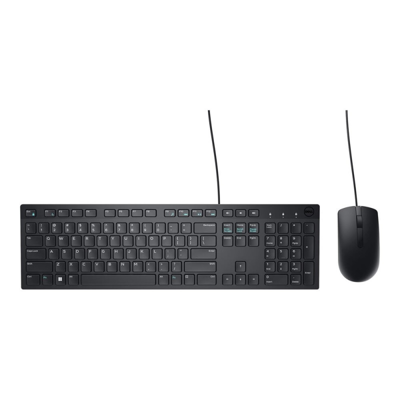 TECLADO + MOUSE DELL KM300C LATINO USB BLACK