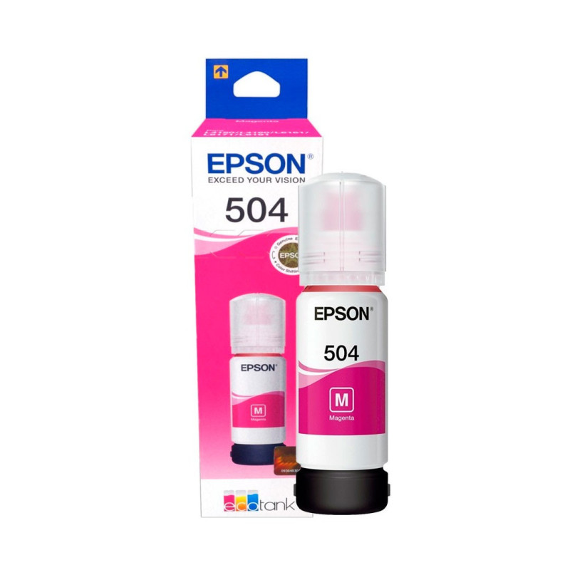 TINTA EPSON MAGENTA 70ML  L4150 T 504