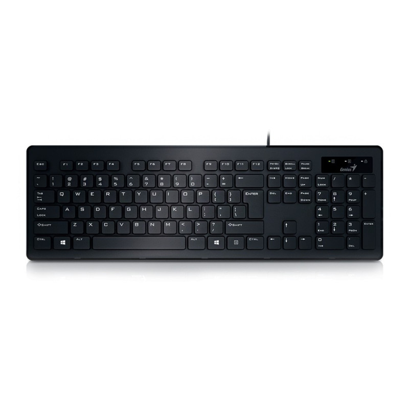 TECLADO GENIUS SLIMSTAR 230 USB BLACK