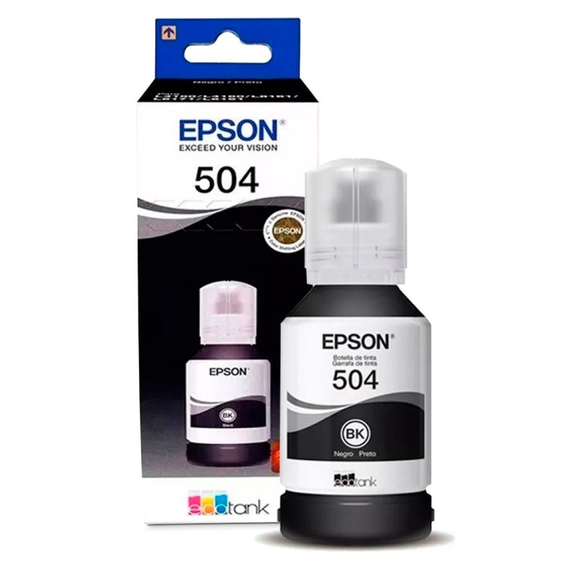 TINTA EPSON NEGRA 127ML  L4150 T 504