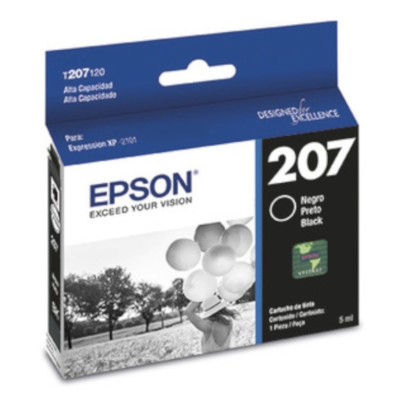 CARTUCHO EPSON 207 XP2101 NEGRO 5ML