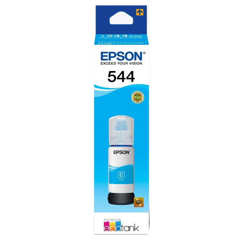 TINTA EPSON CYAN 544 L3110 L3150 L1110