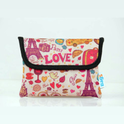 Funda Bags P/ Disco-GPS Neoprene Love Paris