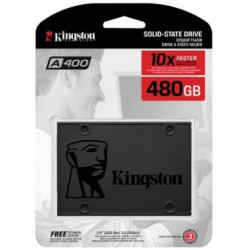 DISCO SSD 480GB A400 SATA3 2.5" KINGSTON