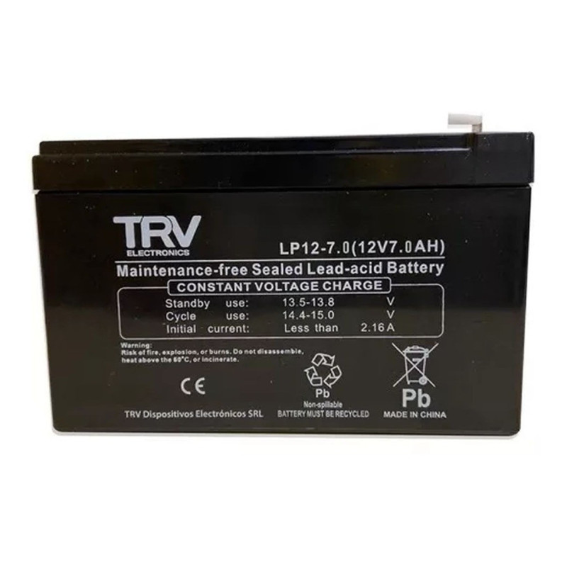 BATERIA P/UPS 12V 7.0 AH TRV LP12-7.0