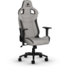 Silla Gamer Corsair T3 RUSH Gris y Carbón