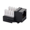 JACK RJ45 HEMBRA CAT.5 GLC 110 IDC A/B NEGRO