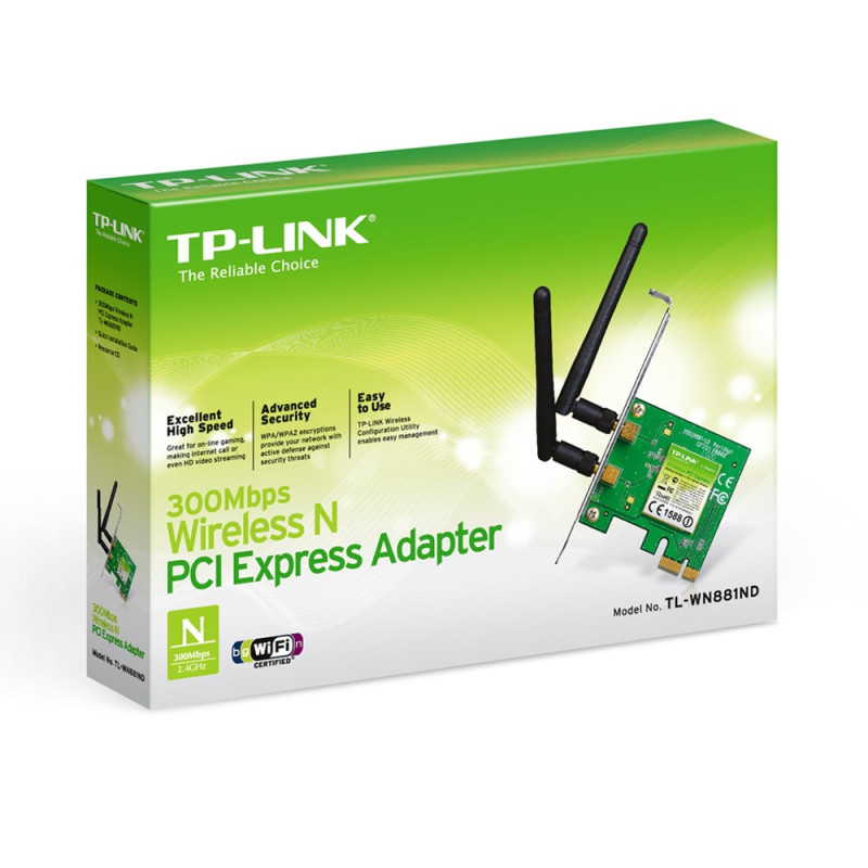 Tarjeta de Red Inalambrica TP Link ARCHER T4E / Wifi AC / PCI-e X1 / Doble  Antena