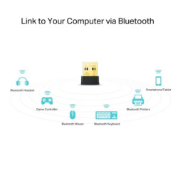 Placa Archer T2UB Nano P.RedW + Bluetooth USB AC600 Dual band