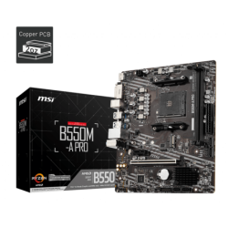 MOTHERBOARD MSI B550M-A PRO AM4 DDR4 (3ra y 5ta Gen)