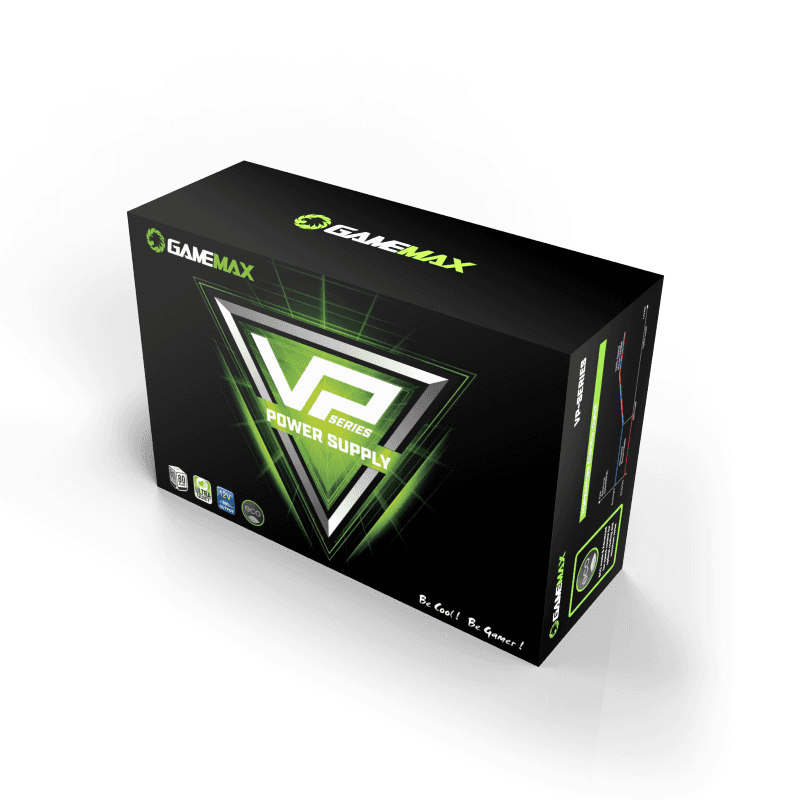 FUENTE GAMEMAX VP 800W REALES 80 PLUS BRONZE FAN 12CM