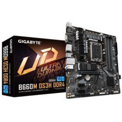 Motherboard Gigabyte B660M DS3H DDR4 S1700 12va Generación