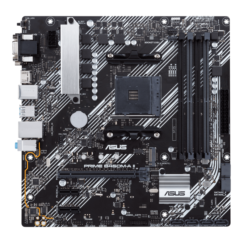 Motherboard Asus AM4 Prime B450M A II Box M Atx