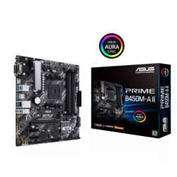 Motherboard Asus AM4 Prime B450M A II Box M Atx