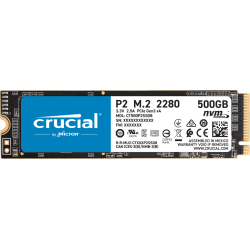 DISCO SSD CRUCIAL 500GB P2 M.2 2280 NVME 2300MB/S PCIE