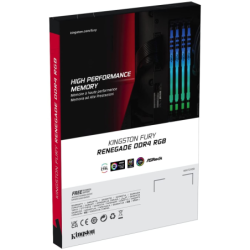 MEMORIA RAM KINGSTON DDR4 16GB 3600MHZ CL17 FURY RENEGADE RGB