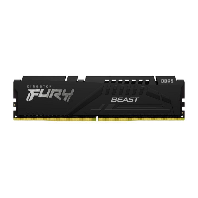 MEMORIA RAM KINGSTON DDR5 16GB 5600MHZ CL40 FURY BEAST NEGRO