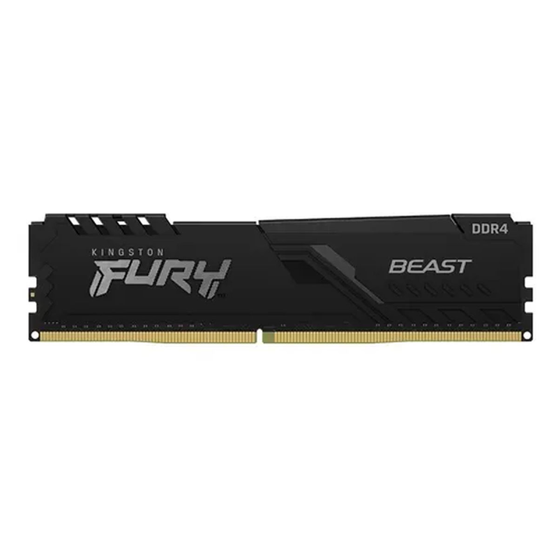 MEMORIA RAM KINGSTON DDR4 8GB 3200MHZ CL16 FURY BEAST NEGRO