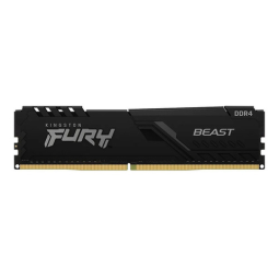MEMORIA RAM KINGSTON DDR4 16GB  3200MHZ CL16 FURY BEAST NEGRO