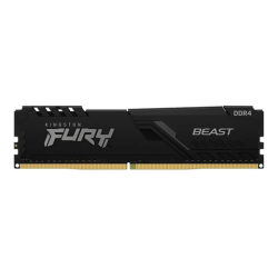 MEMORIA RAM KINGSTON DDR4 16GB  3200MHZ CL16 FURY BEAST NEGRO