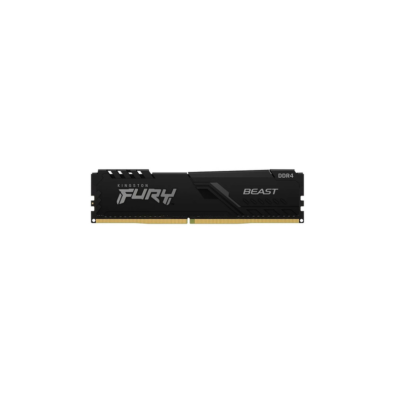 MEMORIA RAM KINGSTON DDR4 16GB  3200MHZ CL16 FURY BEAST NEGRO