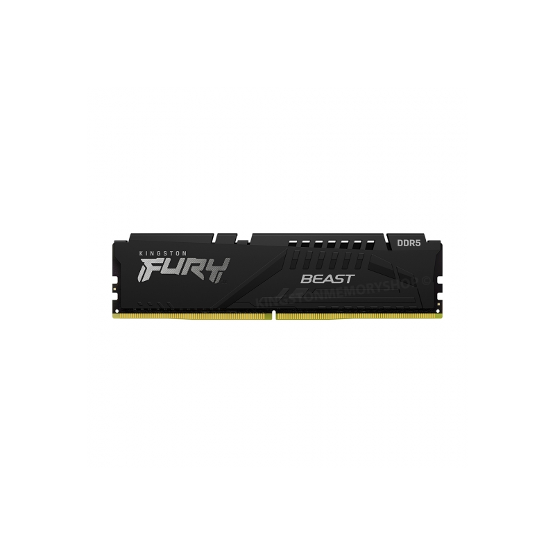 MEMORIA RAM KINGSTON DDR5 32GB 5200MHZ CL40 FURY BEAST NEGRO