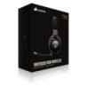 AURICULAR CORSAIR VIRTUOSO WIRELESS RGB HIFI GAMING CARBON