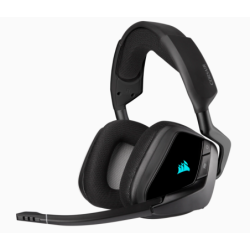 AURICULAR CORSAIR VOID RGB ELITE WIRELESS 7.1 SURROUND CARBON