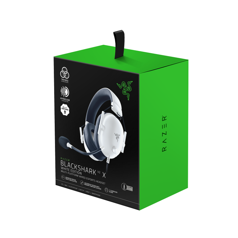 Auricular Razer BlackShark V2 X White