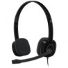 Auriculares  Logitech H151 Negro