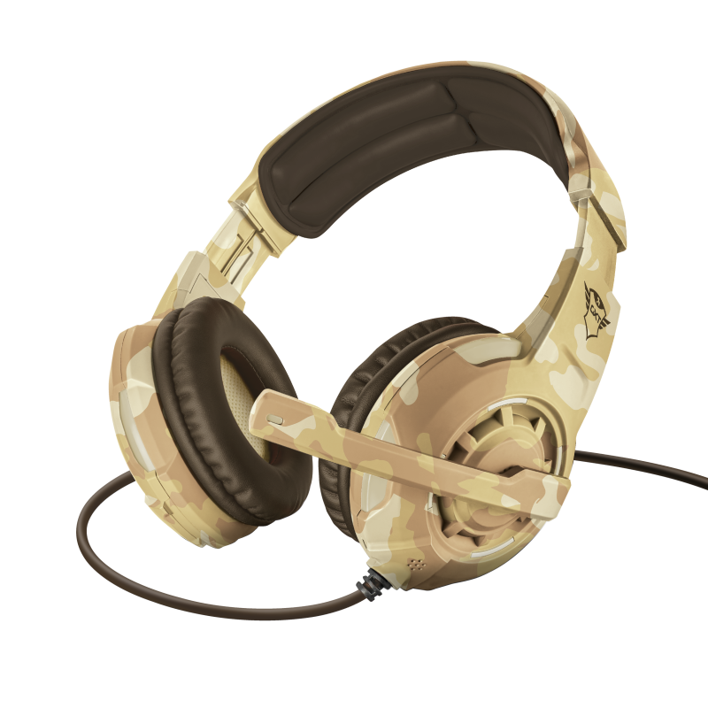 Auriculares Gaming  Trust  GXT310D Radius Desert