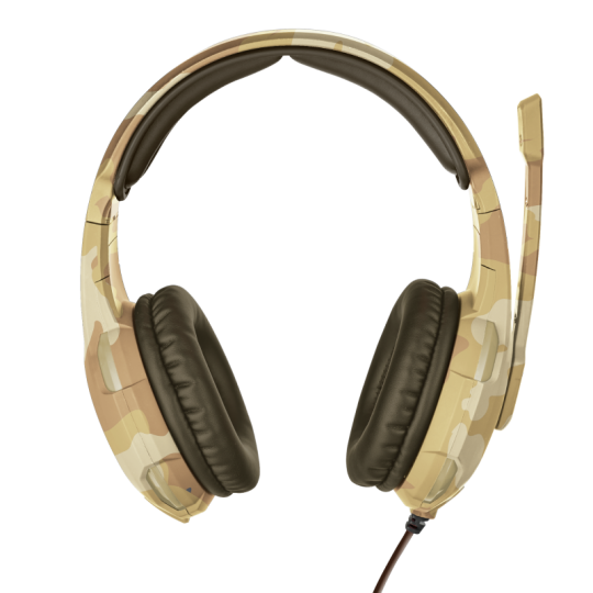 Auriculares Gaming  Trust  GXT310D Radius Desert