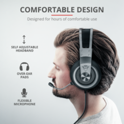 Auriculares Gaming GXT430 Ironn TRUST