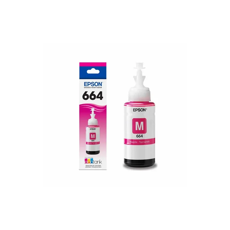 BOTELLA DE TINTA EPSON MAGENTA PARA L200, L210 Y L355