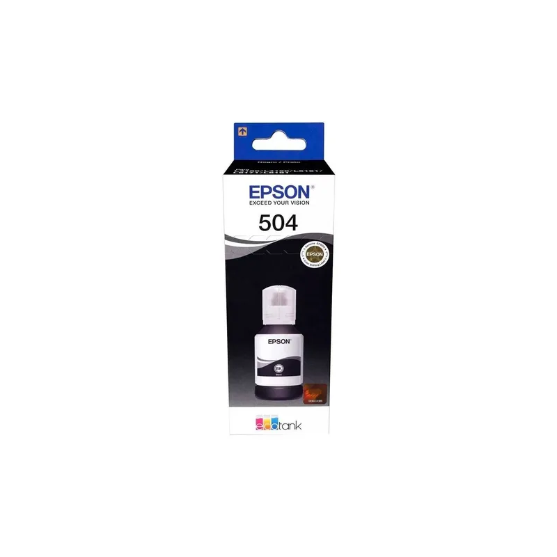 BOTELLA DE TINTA EPSON NEGRA T504