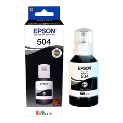 BOTELLA DE TINTA EPSON NEGRA T504