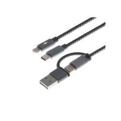 CABLE XTECH MULTIFUNCIONAL PARA CARGA 5 EN 1