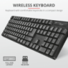 Combo 4 en 1  Trust Qoby. Teclado Mouse Auricular Web Cam