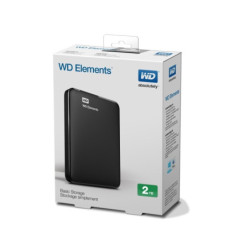 DISCO EXTERNO WD 2TB ELEMENTS USB 3.0/2.0