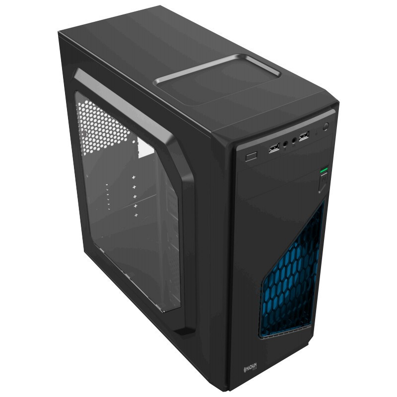 GABINETE MAGNUM TECH 436B FAN LED  BLUE