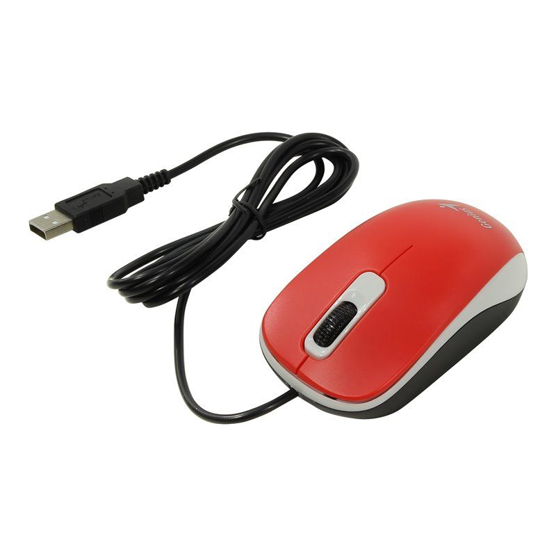 MOUSE GENIUS DX-110 USB ROJO