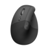 Mouse Inalámbrico Logitech Lift para zurdos Negro vertical